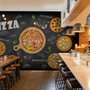 3D Look Italiano Pizza Fototapete