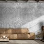 Baroque Style Damask Art Grunge Wallpaper Mural