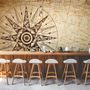 Vintage Map with Compass Wallpaper Mural