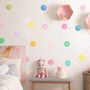Polka Dots Kids Wall Decal Sticker