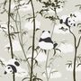 Cute Panda with Bamboo Tree Wallpaper Mural
