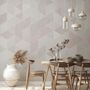 Scandinavian Style Pastel Geometric Design Wallpaper - STYLE 2