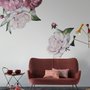 3D Dutch Floral Peony Flower Bouqet Wall Decal Sticker