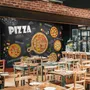 3D Look Italiano Pizza Wallpaper Mural