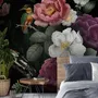 Colorful Peony Floral Bouqet Wallpaper Mural