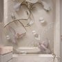 3D Look Florals with Pearls Lux Flowers Wallpaper Mural