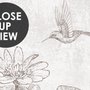 Monochrome Antique Jungle Landscape Wallpaper Mural