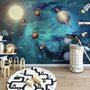 Fototapete Sonnensystem Planeten und Sonne