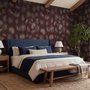 Tropical Palm Leaf and Birds Wallpaper Mural