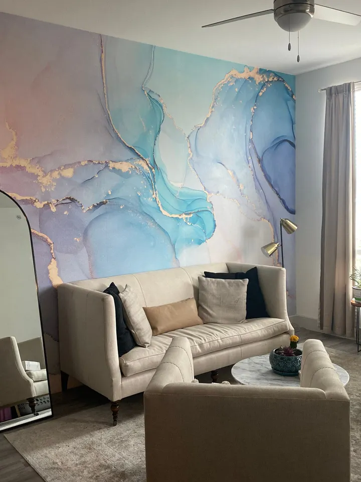 Abstract Art Marble Wallpaper Mural