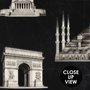Vintage World Architecture Sketch Wallpaper Mural