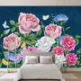 Colorful Flower Bouqet Wallpaper Mural