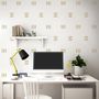 Geometric Gold Line Wall Decal Sticker