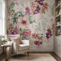 Vintage Flower Bouquet Wallpaper Mural