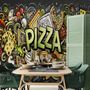 Pizza Food Wallpaper Mural 
