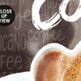 Coffee Beans with Mocha Wallpaper Mural