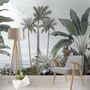 Exotic Forest on Seaside Wallpaper Mural