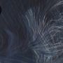 Abstract Dark Blue Brush Wallpaper Mural
