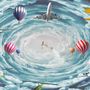 Hot Air Balloon and Airplanes on The Sky Wallpaper Mural