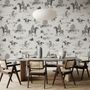 Retro Western Cowboys Wallpaper Mural