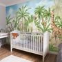 Kids Safari Animals in the Jungle Wallpaper Mural