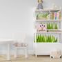 Kids Watercolor Green Plants Wall Decal Sticker
