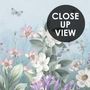 Soft Blooming Floral Meadow  Kids Wallpaper