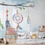 Aquarell Bunte Feder Fototapete