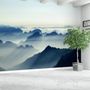 Misty Mountain Landscape Wallpaper Mural