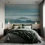 Misty Forest Landscape Wallpaper Mural