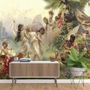 Oil Painting Abstract Angel Wallpaper Mural