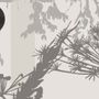 Monochrome Tree Forest Silhouette Wallpaper Mural