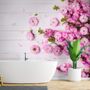 Pink Peony Floral Wallpaper Mural