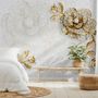 Ornament Rose Floral Wallpaper Mural