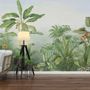 Tropical Rainforest Drawing Art Wallpaper Mural