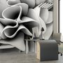 Abstract 3D Look Architecture Wallpaper Mural