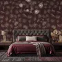 Tropical Palm Leaf and Birds Wallpaper Mural
