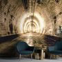 3D Look Tunnel Wallpaper Mural