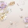 Fototapete Schmuck Tulpenblumen