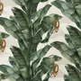 Exotic Banana Leaf Pattern Wallpaper Mural