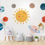 Kids Wall Decal Sun and Planets Wall Decals