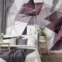Modern Geometric Triangle Art Wallpaper Mural