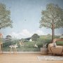 Kids Forest Animals Landscape Wallpaper Mural