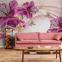 Pink Jewellery Lily Floral Wallpaper Mural