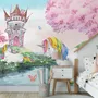Kids Magical Unicorn Forest Wallpaper Mural