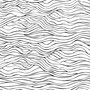 Black and White Minimalistic Abstract Line Art Wallpaper
