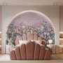 Soft Blooming Floral Meadow  Kids Wallpaper