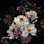 Dark Garden Florals Wallpaper Mural