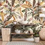 Palm and Banana Leaf Wallpaper Mural