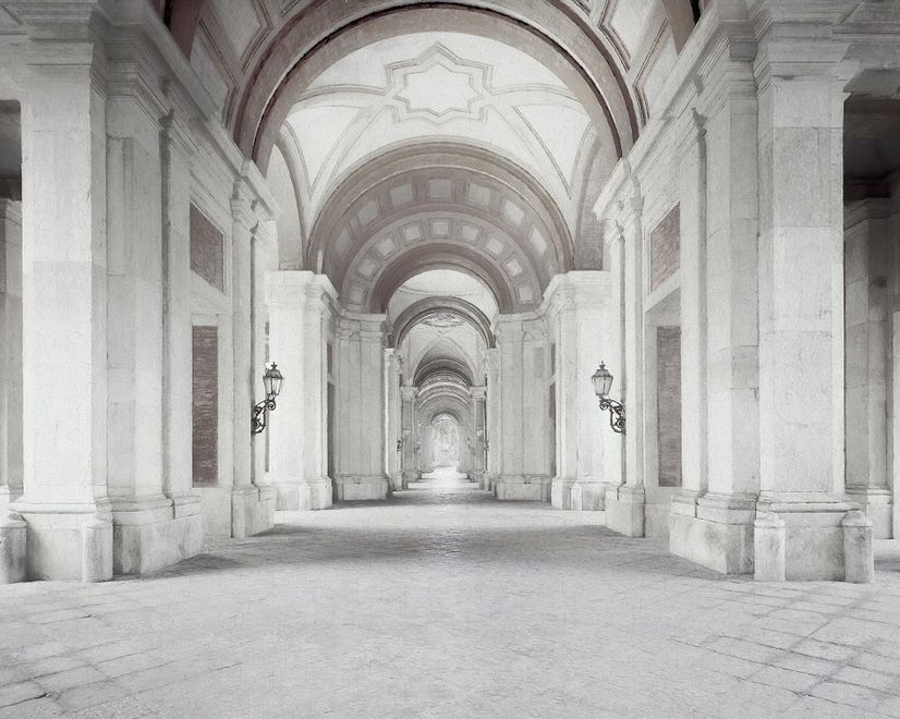Byzantine Corridor Wallpaper Mural